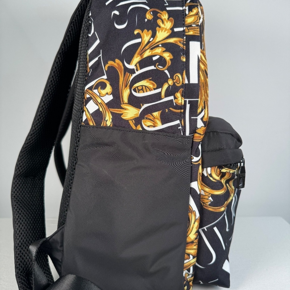 Versace Jeans Couture Baroque Print Backpack - Picture 4 of 12